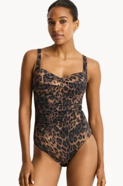 Savanna Twist Front One Piece|Sea Level New