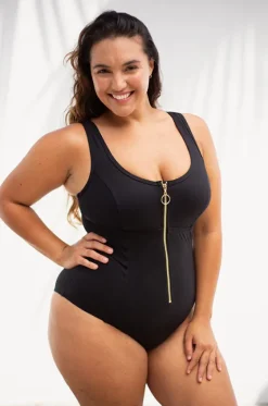 Sculpt Fuseli Zip Front One Piece|Artesands Online