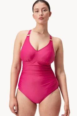 Shaping V Neck One Piece|Speedo Hot