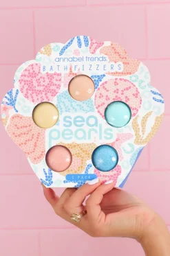Shelly Beach Sea Pearls Bath Fizzers|Annabel Trends Clearance