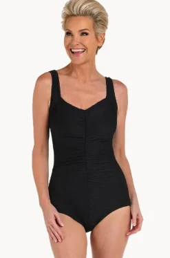 Shirred Front Pool One Piece|Maxine