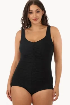 Shirred Front Pool One Piece|Maxine