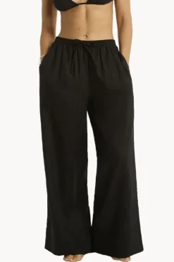 Shore Linen Palazzo Pant|Sea Level Online