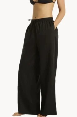 Shore Linen Palazzo Pant|Sea Level Online