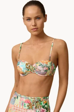 Simi Gathered Balconette Bra|Monte u0026 Lou Outlet