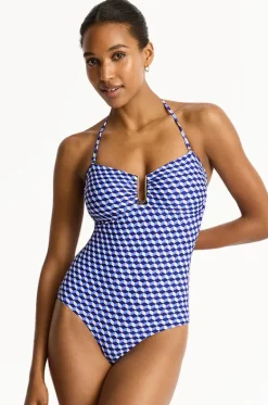 Solara U Bar Bandeau One Piece|Sea Level Outlet