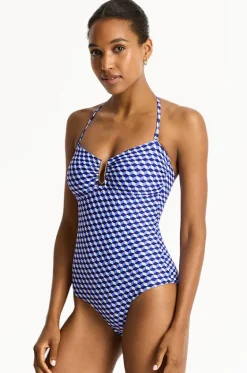 Solara U Bar Bandeau One Piece|Sea Level Outlet