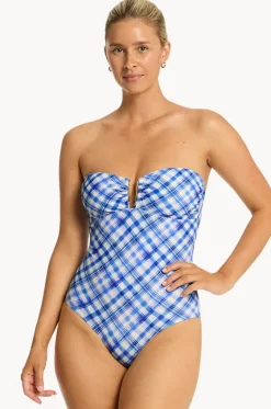 Somerset U Bar Bandeau One Piece|Sea Level Sale