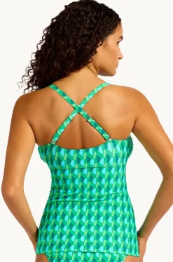 Sorrento Multi Fit Wrap Front Tankini Separate|Seafolly Outlet