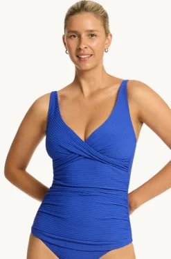 Spinnaker Cross Front Tankini Separate|Sea Level Clearance