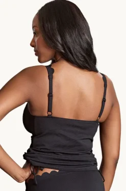 Spirit Selena F Cup Plunge Tankini Separate|Panache Online