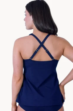 Sports F/G Cup V Neck Tankini Separate|Base Swim Best