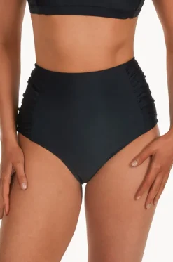 Sports Gathered High Waist Pant|Base Swim Hot