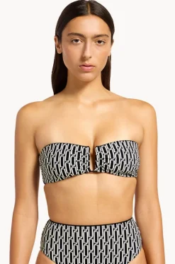 Spring Geo U Trim Bandeau|Jets Sale