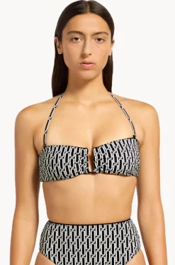 Spring Geo U Trim Bandeau|Jets Sale