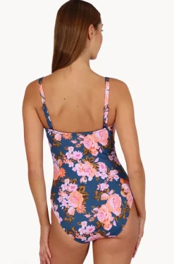 St Lucia Twist Bandeau One Piece|Baku Discount