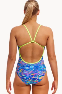 Stir Crazy Single Strap One Piece|Funkita Best