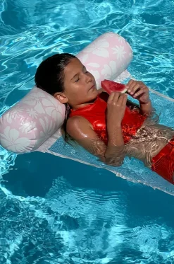 Stole My Heart Floral Hammock Float|Sunny Life Hot