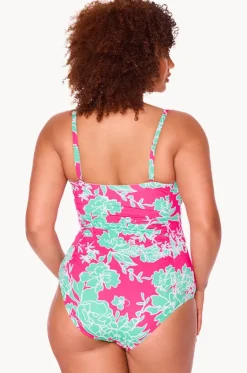 Fields Twist Bandeau One Piece|Genevieve Discount