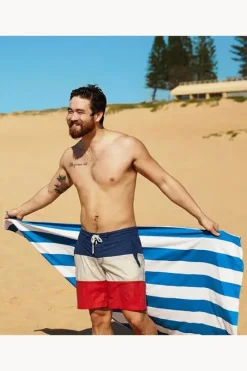 Stripe Cabana Microfibre Towel|Dock And Bay Discount