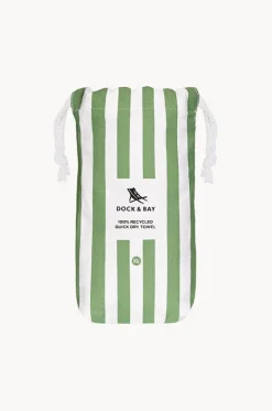 Stripe Cabana Microfibre Towel|Dock And Bay Clearance