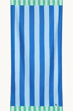 Stripe Clubhouse Microfibre Towel|Dock And Bay Discount