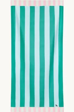 Stripe Clubhouse Microfibre Towel|Dock And Bay Discount