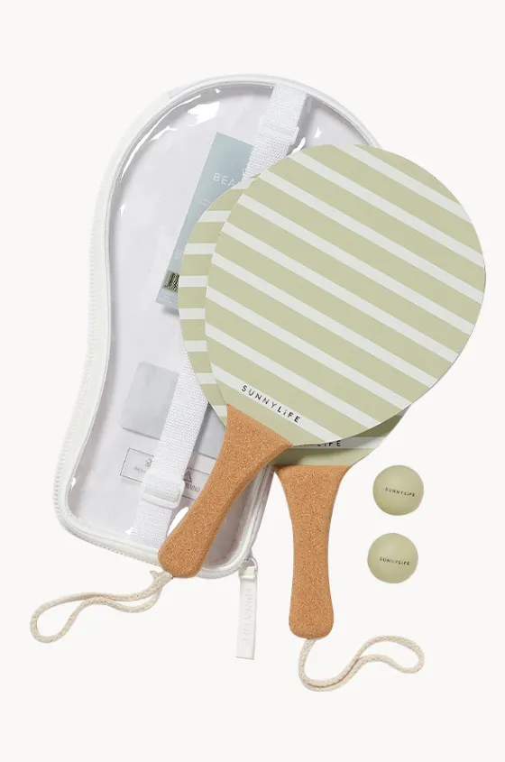 Stripe La Palma Vintage Beach Paddles|Sunny Life Outlet