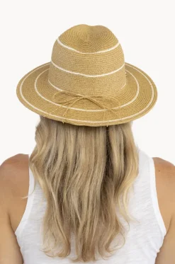Stripe Panama Hat|Sundaise Sale