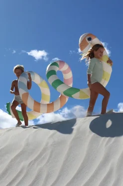 Stripe Poolside Giant Inflatable Noodle|Sunny Life Clearance