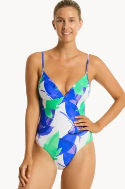 Sublime Cross Back Tri One Piece|Sea Level Online