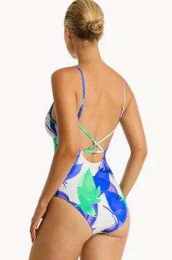 Sublime Cross Back Tri One Piece|Sea Level Online