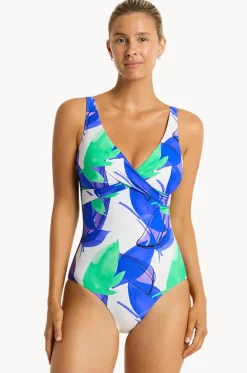 Sublime Cross Front One Piece|Sea Level Outlet