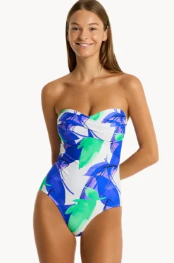 Sublime Twist Bandeau One Piece|Sea Level Sale