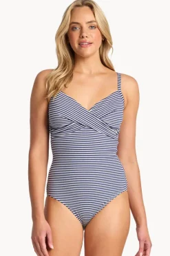 Summer Surf Twist Front One Piece|Sunseeker New