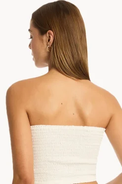 Sunset Beach Bandeau Top|Sea Level Hot