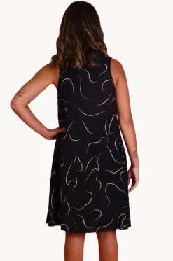 Swirl Lombok Pleat Dress|Bodacious Hot