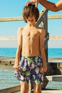 Teen Boys Coral Chaos Eco Short|Skwosh Hot