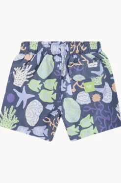 Teen Boys Coral Chaos Eco Short|Skwosh Hot