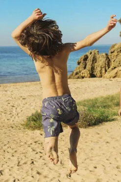 Teen Boys Leopard Nights Eco Short|Skwosh Online