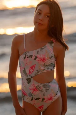 Teen Girls Keely Cut Out One Piece|Minihaha Clearance