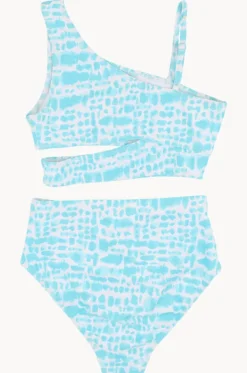 Teen Girls Koa Print Crop Set|Minihaha New