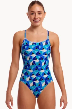 Tetra Tonic Diamond Back One Piece|Funkita Hot