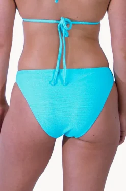 Textured Hipster High Leg Pant|Base Swim Outlet