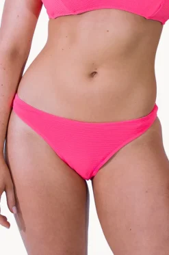 Textured Hipster High Leg Pant|Base Swim Outlet