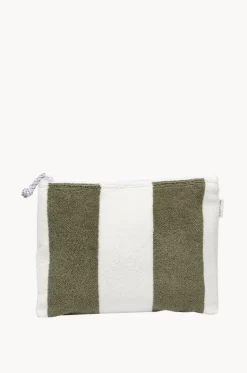 The Vacay Stripe Terry Beach Pouch|Sunny Life Hot