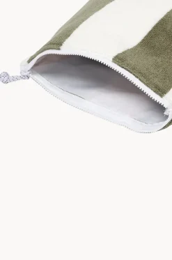 The Vacay Stripe Terry Beach Pouch|Sunny Life Hot