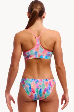 Tickle Pink Crop Set|Funkita Best