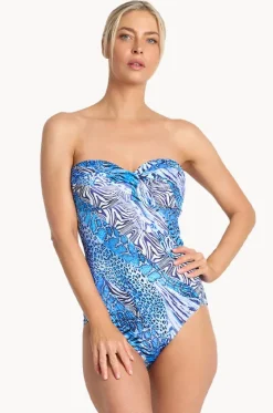 Tigeress Twist Bandeau One Piece|Jantzen Sale