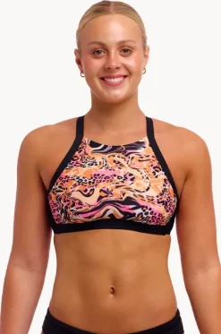 Tipsy Tiger Hi Light Swim Top|Funkita Outlet